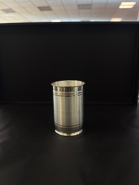 925 Solid Silver Glass (Design 7)