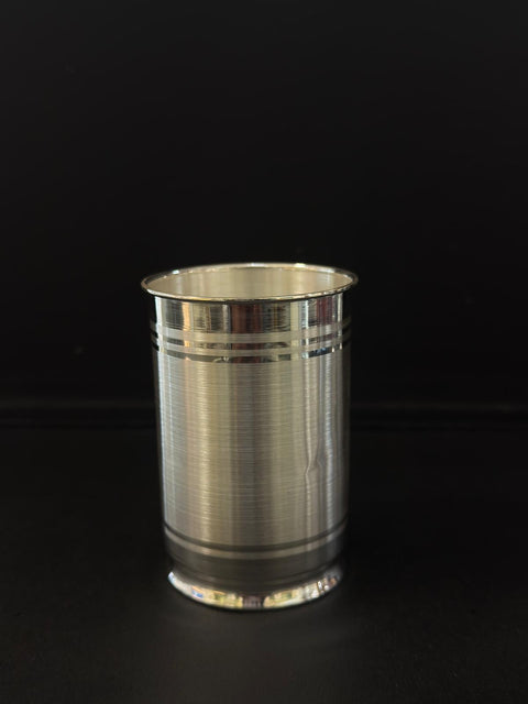 925 Solid Silver Glass (Design 7)