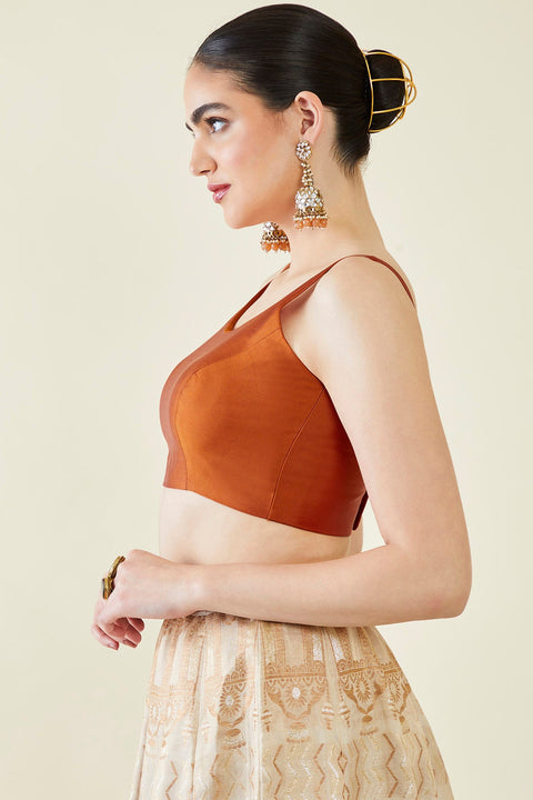 Orange Blouse