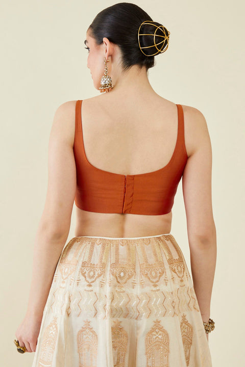 Orange Blouse