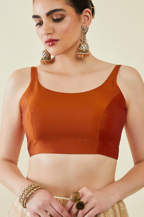 Orange Blouse