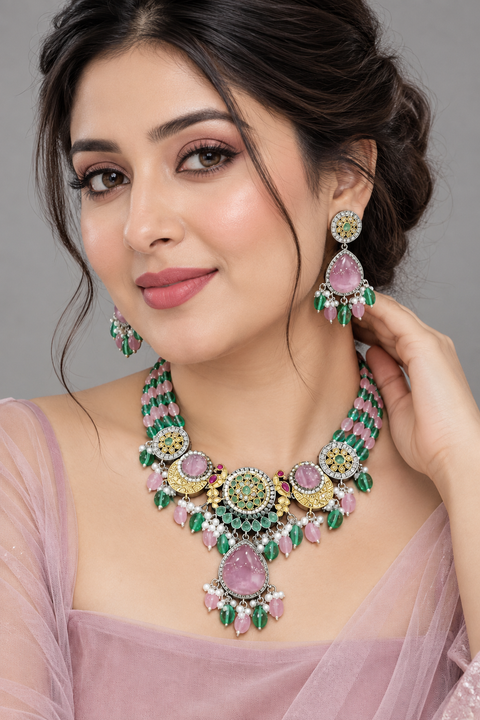 Necklace With Earrings