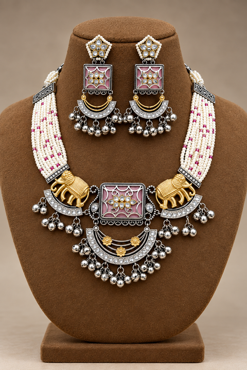 Necklace With Earrings