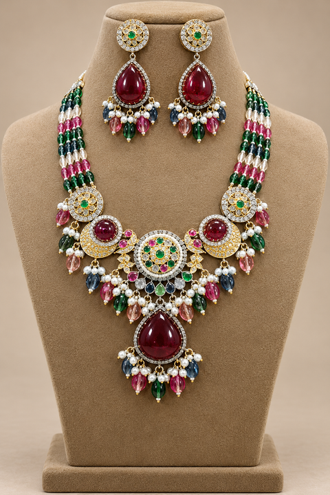 Necklace With Earrings