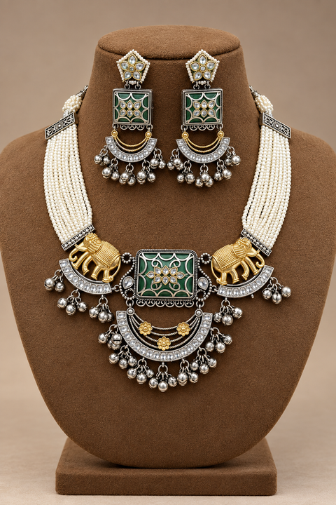 Necklace With Earrings