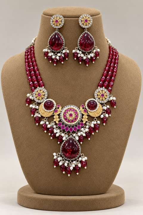 Necklace With Earrings