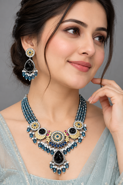 Necklace With Earrings