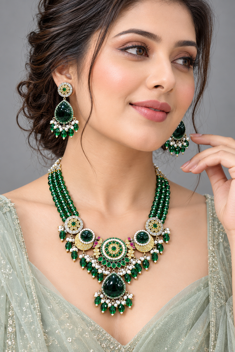 Necklace With Earrings
