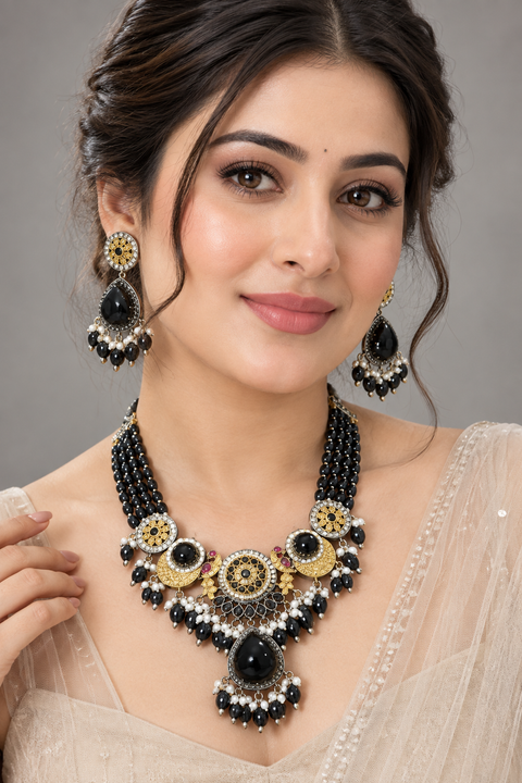 Necklace With Earrings