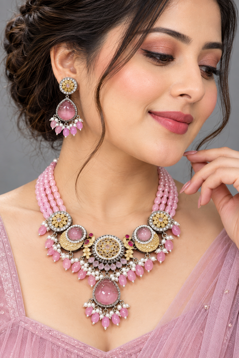 Necklace With Earrings