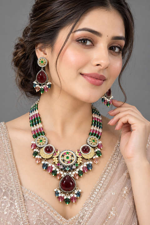 Necklace With Earrings