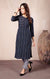 Cotton Kurti with Pant in Blue Color(K26) - PAAIE