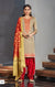 Silk Cotton Suit With Patiala Salwar and Fancy Dupatta in Beige Color (K12) - PAAIE