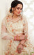 Designer Engagement Cream Floral Embroidered Net Lehenga Choli (D68)