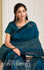 Lycra Teal Blue Designer Saree with Cord and sequins embroidery, handwork Butta - PAAIE