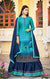 Long Suit With Lengha and Fancy Dupatta in Blue Color (K21) - PAAIE