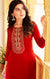 Trendy Red Color Indian Ethnic Kurti For Casual Wear (K307) - PAAIE