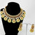 Gold Plated Kundan Mint Set - PAAIE
