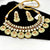 Gold Plated Kundan Mint Set - PAAIE