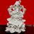 999 Pure Silver Ganesha Idol in Rectangular Base - PAAIE