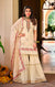 Designer Cream Color Suit with Sharara & Dupatta in Georgette (K581)