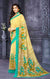 Designer Yellow/Green Georgette Printed Saree for Casual Wear (D422)