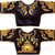 Sophisticated Black Color Designer Silk Embroidered Blouse For Wedding & Party Wear - PAAIE