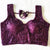Charming Purple Color Designer Silk Sequins Blouse For Wedding & Party Wear (Design 205) - PAAIE
