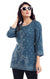 Extraordinary Gray Color Indian Ethnic Kurti For Casual Wear (K630)