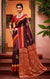 Designer Wine/Red Brasso Printed Saree for Casual Wear (D445)