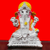 999 Pure Silver Designer Ganesha in Rectangular Base - PAAIE