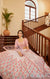 Designer Wedding Engagement Peach Gota Patti with Thread Sequence Lehenga Choli (D32)