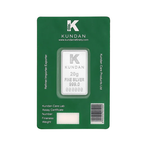 999 Makkah Madinah Pure Silver 20 Grams Bar (Design 6) - PAAIE