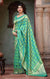 Banarasi Satin Silk Designer Green Color Saree - PAAIE
