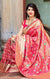 Banarasi Silk Patola Saree in Rani Pink color - PAAIE