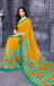 Designer Yellow/Green Georgette Printed Saree for Casual Wear (D427)