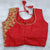 Fantastic Red Color Designer Silk Embroidered Blouse For Wedding & Party Wear (Design 288)