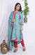 Indian Ethnic Blue Kurti with Red Pant (K123) - PAAIE