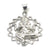 925 Ganesha Silver Pendant (Design 15) - PAAIE