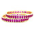 Ruby Ladder Design Bangles - PAAIE