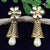 Gold Plated Kundan Premium Earrings (Design 37) - PAAIE