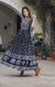 Indian Ethnic Kurti Black Color with Checks & Dots (K8) - PAAIE