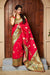 Banarasi Soft Silk Designer Red Color Saree - PAAIE
