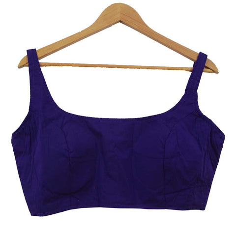 Marvellous Violet Color Designer Silk Blouse For Wedding & Party Wear (Design 369) - PAAIE