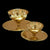 Brass Diya, Brass Ethnic Indian Set, Oil Diya Lamp, Handmade Lamp, Brass Diya Set for Home Temple (Design 61)