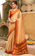 Designer Brown P/P Signature Printed Saree for Casual Wear (D461)