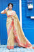 Banarasi Soft Silk Designer Beige Color Saree - PAAIE
