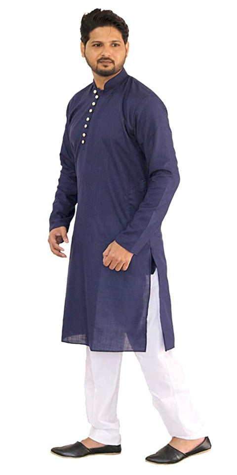 Pure Cotton Designer Kurta Pajama (D1) - PAAIE