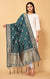 Fashionable Women's Teal Green Dupatta/Chunni For Casual, Party (D2)