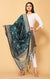 Fashionable Women's Teal Green Dupatta/Chunni For Casual, Party (D2)